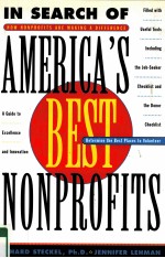 IN SEARCH OF AMERICA'S BEST NONPROFITS