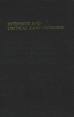 INTENSIVE AND CRITICAL CARE MEDICINE