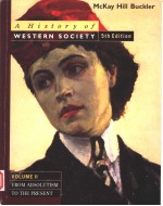 A HISTORY OF WESTERN SOCIETY  VOLUME 2 FROM ABSOLUTISM TO THE PRESENT  5TH EDITION