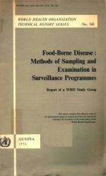 FOOD BORNE DISEASE METHODS OF SAMPLING AND EXAMINATION IN SURVEILLANCE PROGRAMMES