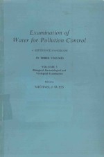 EXAMINATION OF WATER OF POLLUTION CONTROL A REFERENCE HANDBOOK IN THREE VOLUMES VOLUME 3