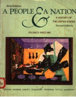 A PEOPLE AND ANATION A HISTORY OF THE UNITED STATES  VOLUIME B:SINCE 1865  SECOND EDITION