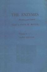 THE ENZYMES STRUCTURE AND CONTROL VOLUME I THIRD EDITION