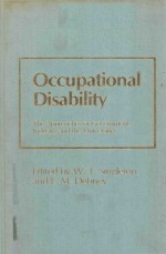 OCCUPATIONAL DISABILITY