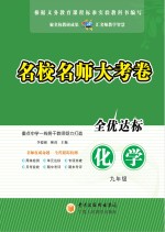 名校名师大考卷  化学  九年级