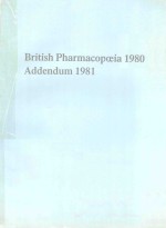 BRITISH PHARMACOPOEIA 1980 ADDENDUM 1981