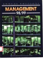 ANNUAL EDITION:MANAGEMENT.1998/1999  SIXTH EDITION