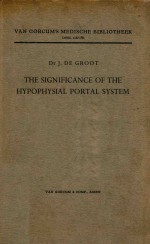 THE SIGNIFICANCE OF THE HYPOPHYSIAL PORTAL SYSTEM