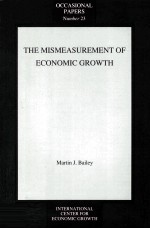 THE MISMEASUREMENT OF ECONOMIC GROWTH