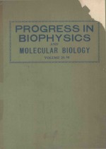 PROGRESS IN BIOPHYSICS AND MILECULAR BIOLOGY VOLUME 29 30