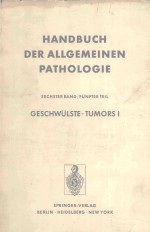 GESCHWULSTE TUMORS I