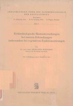 ELEKTROBIOLOGISCHE HAUTUNTERSUCHUNGEN BEI INNEREN ERKRANKUNGEN INSBESONDERE BEI VEGETATIVEN FUNKTION