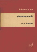 ELEMENTS DE PHARMACOLOGIE