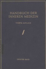 HANDBUCH DER INNEREN MEDIZIN BLUT UND BLUTKRANKHEITEN