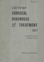 CURRENT SUGICAL DIAGNOSIS TREATMENT 3RD EDITION