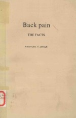 BACK PAIN THE FACT