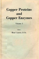 COPPER PROTEINS AND COPPER ENZYMES VOLUME I