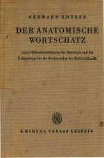 DER ANATOMISCHE WORTSCHATZ