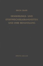 ERNAHRUNGS UND STOFFWECHSELKRANKHEITEN UND IHRE BEHANDLUNG