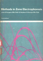 METHODS IN ZONE ELECTROPHORESIS THIRD EDITION