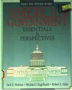 AMERICAN GOVERNMENT  ESSENTIALS AND PERSPECTIVES