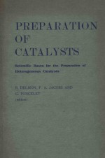 PREPARATION OF CATALYSTS SCIENTIFIC BASES FOR THE PREPARATION OF HETEROGENEOUS CATALYSTS