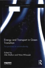 energy and transport in green transition perspectives on ecomodernity