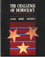 THE CHALLENGE OF DEMOCRACY  GOVERNMENT IN AMERICA  SECOND EDITION