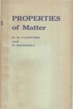 PROPERTIES OF MATTER