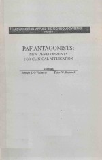 ADVANCES IN APPLIED BIOTECHNOLOGY SERIES VOLUME 9 PAF ANTAGONISTS NEW DEVELOPMENTS FOR CLINICAL APPL