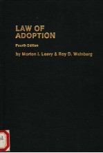 LAW OF ADOPTION  FOURTH EDITION