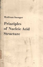 WOLFRAM SAENGER PRINCIPLES OF NUCLEIC ACID STRUCTURE