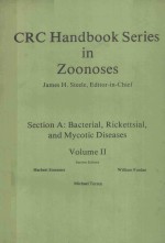 CRC HANDBOOK SERIES IN ZOONOSES VOLUME II