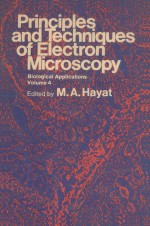 PRINCIPLES AND TECHNIQUES OF ELECTRON MICROSCOPY BIOLOGICAL APPLICATIONS VOLUME 4