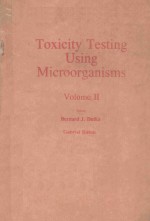 TOXICITY TESTING USING MICROORGANISMS VOLUME II