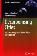 DECARBONISING CITIES MAINSTREAMING LOW CARBON URBAN DEVELOPMENT