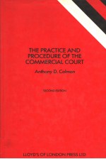 THE PRACTICE AND PROCEDURE 0F THE COMMERCIAL COURT