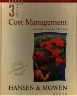 COST MANAGEMENT  ACCOUNTING AND CONTROL  THIRK EDITION