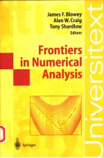 FRONTIERS IN NUMERICAL ANALYSIS