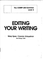 THE COMP-LAB EXERCISES LEVEL 2  EDITING YOUR WRITING