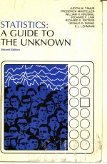 STATISTICS:A GUIDE TO THE UNKNOWN  SECOND EDITION