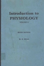 INTRODUCTION TO PHYSIOLOGY VOLUME 4