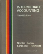 INTERMEDIATE ACCOUNTING  THIRD EDITION