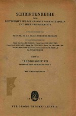 SCHRIFTENREIHE DER ZEITSCHRIFT FUR DIE GESAMTE INNERE MEDIZIN UND IHRE GRENZGEBIETE HEFT 12 CARDIOLO