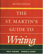 THE ST.MARTIN'S GUIDE TO WRITING  SECOND EDITION