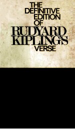 Rudyard Kipling's Verse