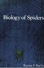 BIOLOGY OF SPIDERS