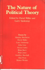 THE NATURE OF POLITICAL THEORY