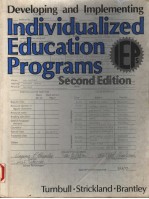 DEVELOPING AND IMPLEMENTING INDIVIDUALIZED EDUCATION PROGRAMS  SECOND EDITION