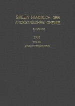 GMELIN HANDBUCH DER ANORGANISCHEN CHEMIE XINN TEIL C 5